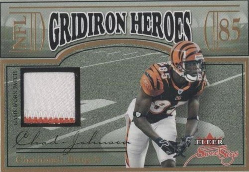 2004 Fleer Sweet Sigs Chad Johnson #GH-CJ