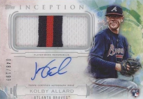 2019 Topps Inception - Kolby Allard #IAP-KA