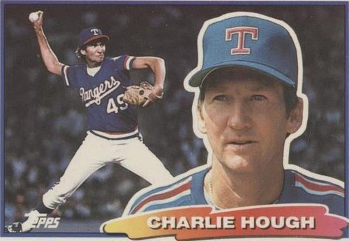 1988 Topps Big - Charlie Hough #47