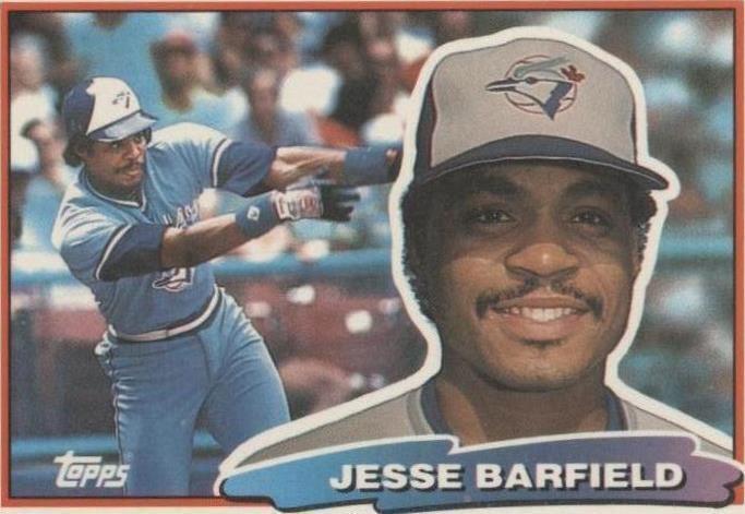 1988 Topps Big - Jesse Barfield #92