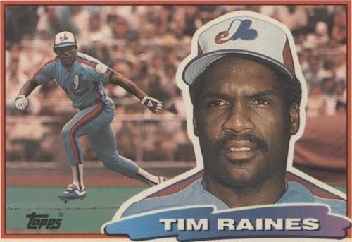 1988 Topps Big - Tim Raines #116