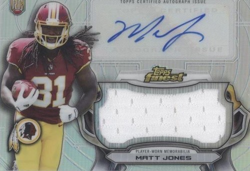 2015 Topps Finest Matt Jones #AJRR-MJ