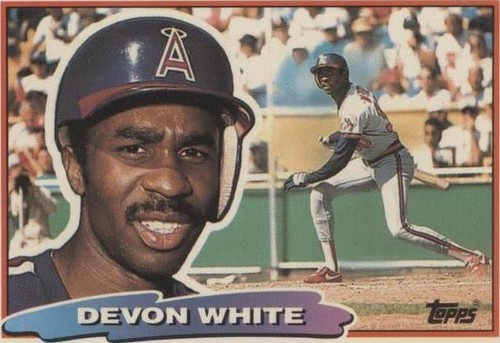 1988 TOPPS BIG BASEBALL CARD # 145 DEVON WHITE | eBay