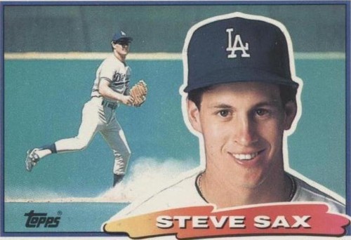1988 Topps Big - Steve Sax #46