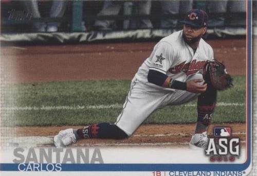 2019 Topps Update Series - Carlos Santana #US89