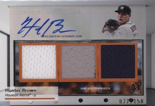 2024 Topps Museum Collection - Hunter Brown #SWTRA-HB
