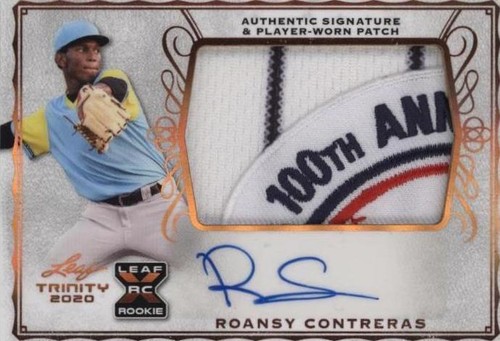2020 Leaf Trinity - Roansy Contreras #PA-RC1