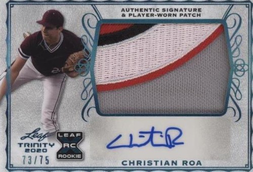 2020 Leaf Trinity - Christian Roa #PA-CR1