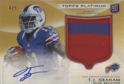 2012 Topps Platinum T.J. Graham #154
