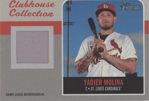 2019 Topps Heritage - Yadier Molina #ECCR-YM