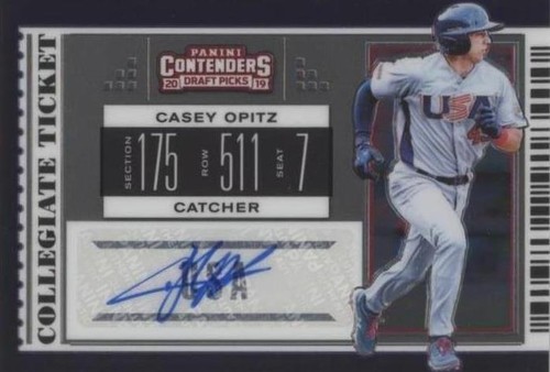 2019 Panini Elite Extra Edition - Casey Opitz #USA-CA