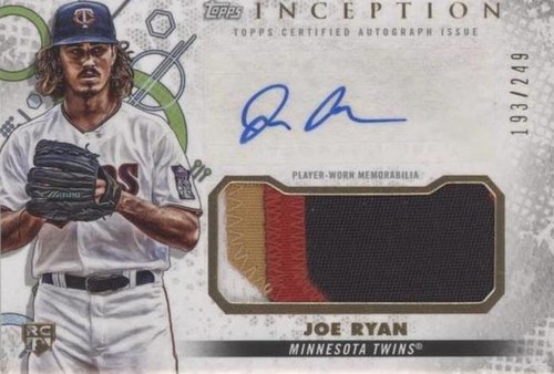 2022 Topps Inception - Joe Ryan #IAP-JRY