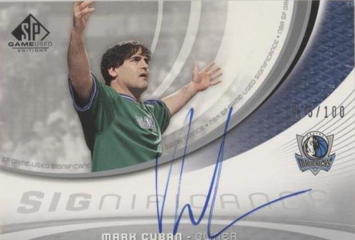 2005-06 SP Game Used Edition - Mark Cuban #SIG-MC