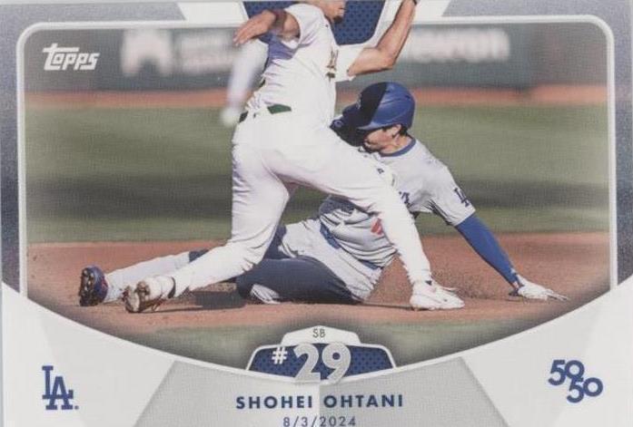 大谷翔平/50 TOPPS 2022TRANSCENDENT SP #34/50 Shohei Ohtani 50/50 Card- 2024 MLB TOPPS NOW® Card 722