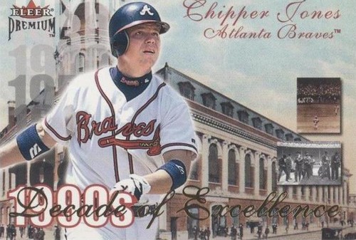 2001 Fleer Premium - Chipper Jones #38 DE