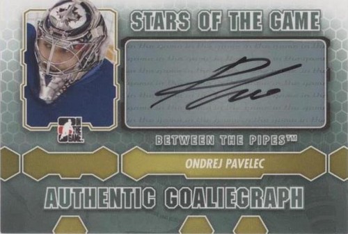 2012-13 In the Game Between the Pipes - Ondrej Pavelec #A-OP