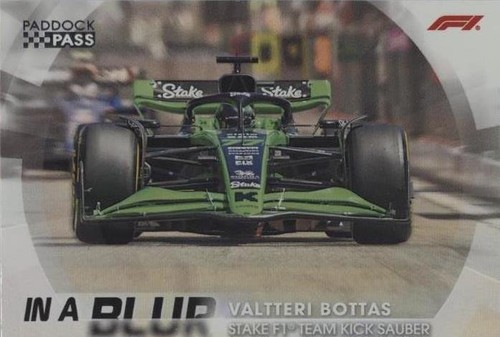 2024 Topps Paddock Pass Formula 1 - Valtteri Bottas #BL-13