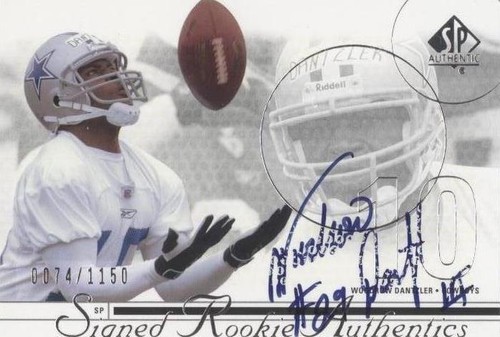 2002 SP Authentic Woodrow Dantzler #213