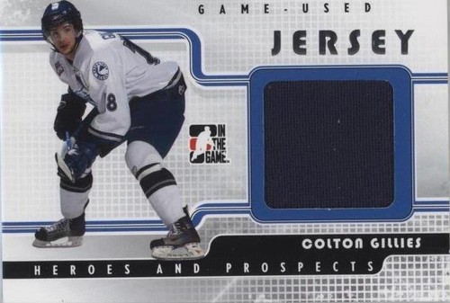 2008-09 In the Game Heroes and Prospects - Colton Gillies #GUJ-15