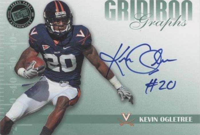 2009 Press Pass Signature Edition Kevin Ogletree #GG-KO