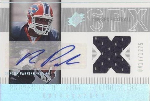 2005 SPx Roscoe Parrish #213