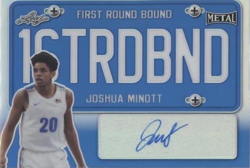 2021-22 Leaf Metal - Joshua Minott #FRB-JM1