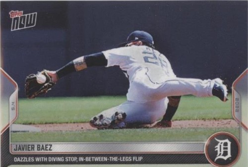 2022 Topps Now - Javier Báez #126