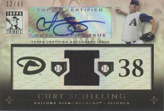 2010 Topps Tribute - Curt Schilling #TAR-CS