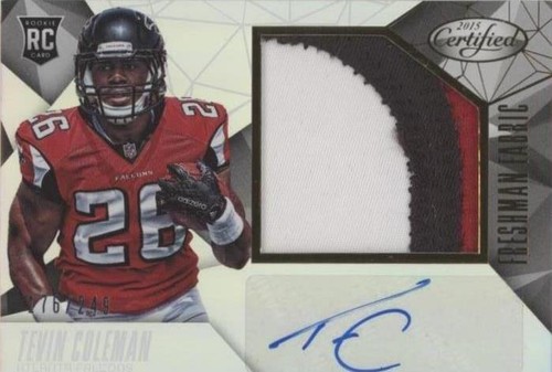 2015 Panini Certified Tevin Coleman #225