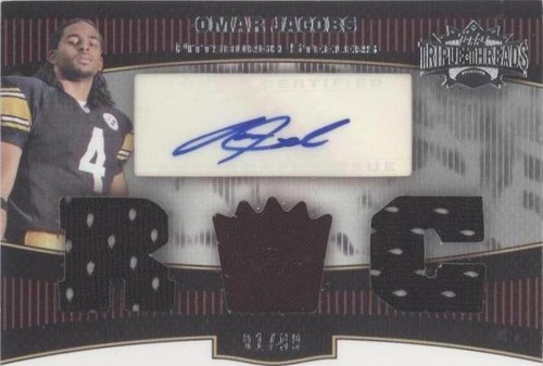 2006 Topps Triple Threads Omar Jacobs #116