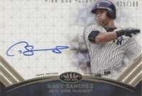 2018 Topps Tier One - Gary Sanchez #TTA-GS