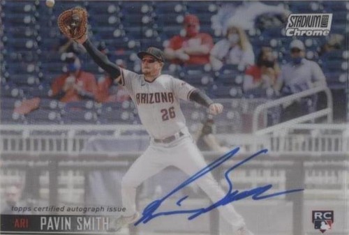 2021 Topps Stadium Club Chrome - Pavin Smith #SCCAV-PS