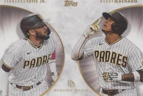 2022 Topps On Demand Dynamic Duals - Fernando Tatís Jr. Manny Machado #1