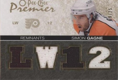 2007-08 O-Pee-Chee Premier - Simon Gagne #PR-GA