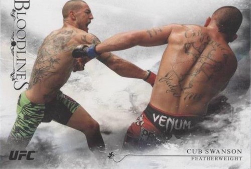 2014 Topps UFC Bloodlines - Cub Swanson #140