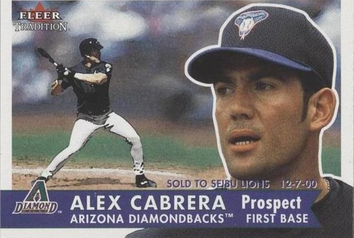 2001 Fleer Tradition - Alex Cabrera #351