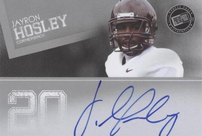 2012 Press Pass Jayron Hosley #PPS-JH2