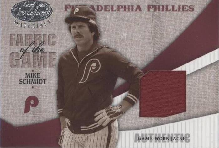 Materiales certificados Leaf 2004 - Mike Schmidt #FG-80