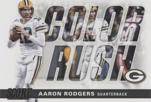 2017 Score Aaron Rodgers #6