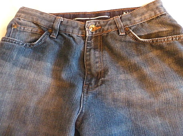 Boys NAUTICA sz 16 Cotton poly stretch DENIM JEANS straight leg N852049Q $39 Reg