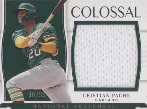 2022 Panini National Treasures - Cristian Pache #CLM-CP