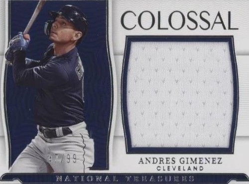 2022 Panini National Treasures - Andres Gimenez #CLM-AG