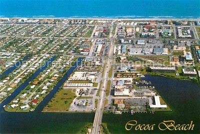 Cocoa Beach Fliegeraufnahme