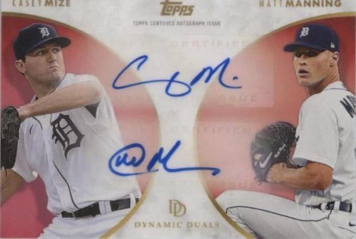2022 Topps On Demand Dynamic Duals - Casey Mize Matt Manning #23-A
