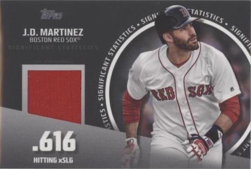 2019 Topps - J.D. Martinez #SSR-JMA