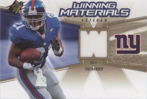 2006 SPx Tiki Barber #WMV-TB