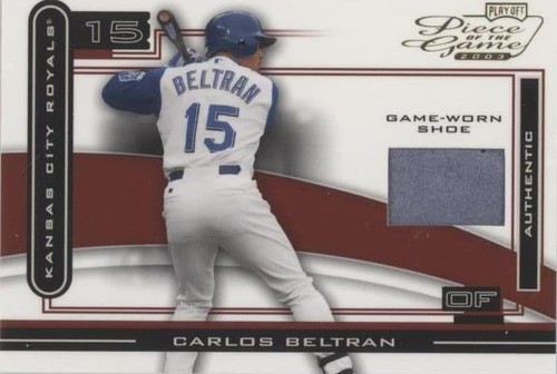 2003 Playoff Piece of the Game - Carlos Beltran #POG-20