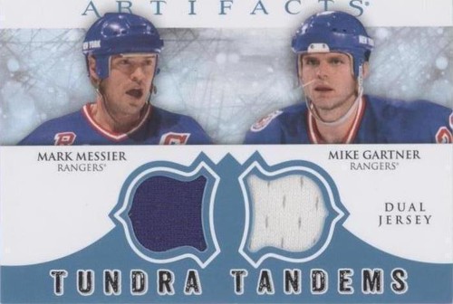 2012-13 Upper Deck Artifacts - Mark Messier Mike Gartner #TT-MG