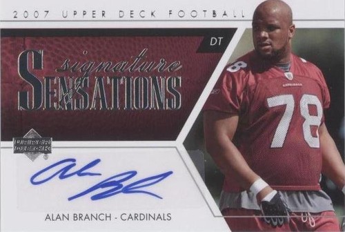 2007 Upper Deck Alan Branch #SS-AB
