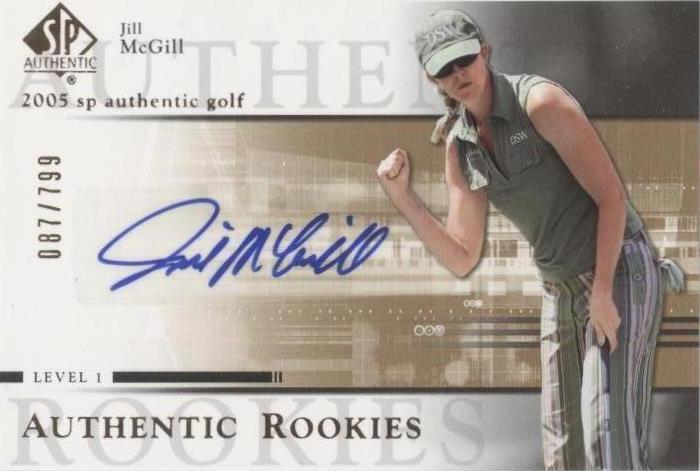 2005 SP Authentic - Jill Mcgill #98